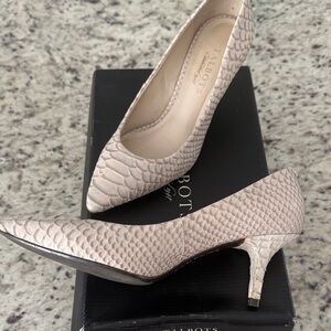 Talbots Women's Textured Heels - Cream
